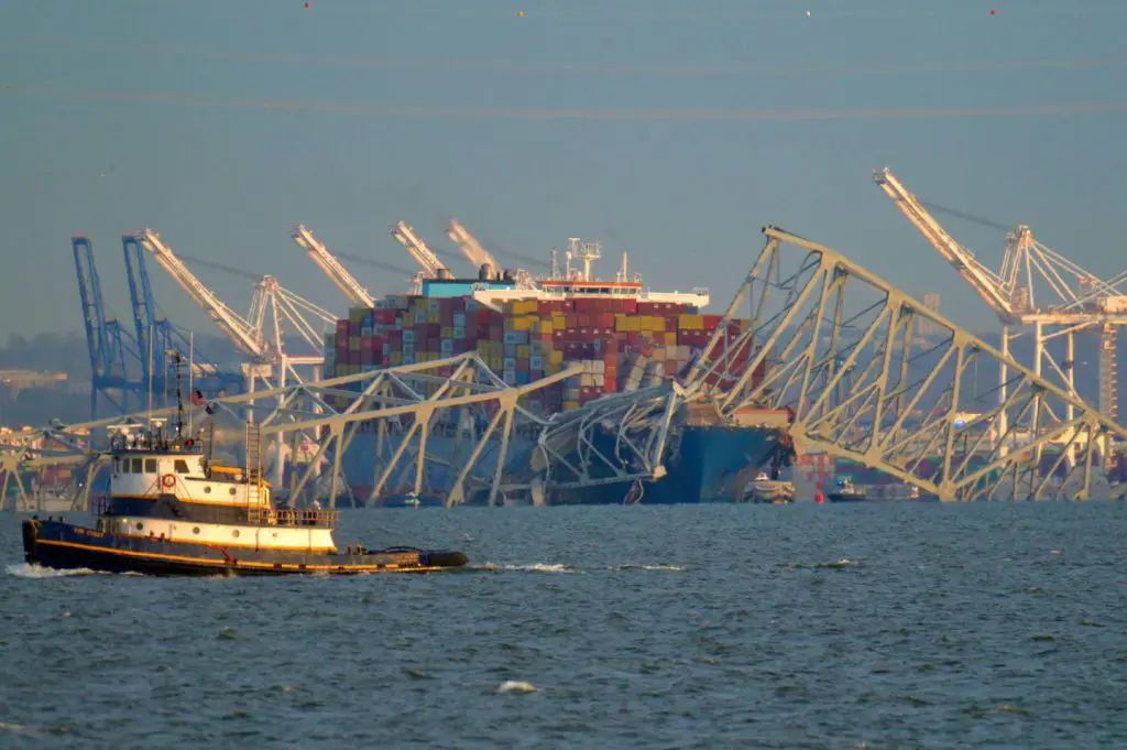 El coste del derrumbe del puente de Baltimore