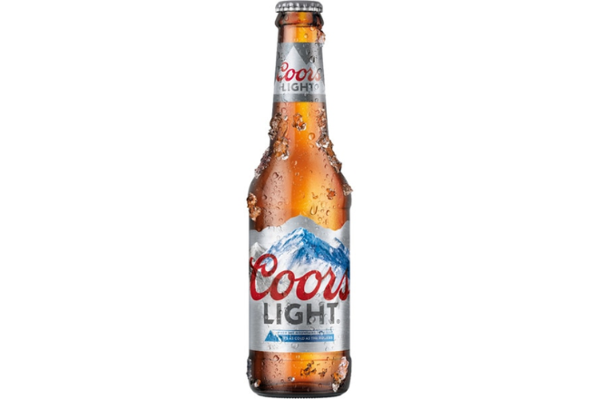 Cervezas más populares del mundo Coors Light