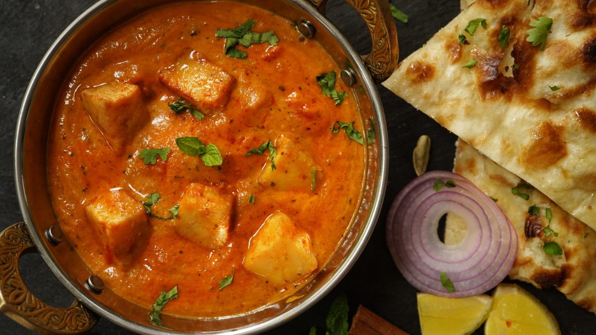 Paneer Tikka Masala, comida oriental