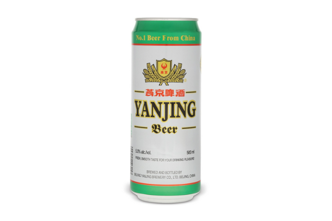 Cervezas más populares del mundo Yanjing
