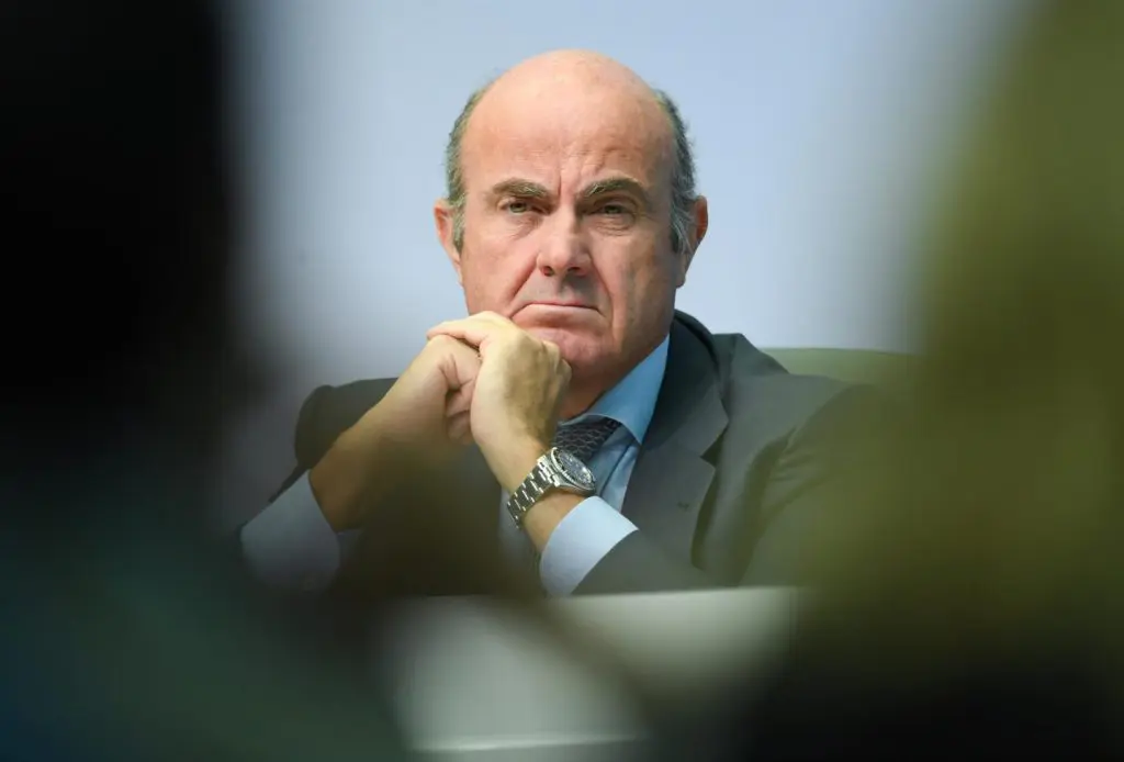 Bajada de tipos: Guindos cuantifica en 25 puntos básicos el movimiento del BCE