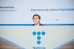 Telefónica sigue a la espera de noticias de los saudíes