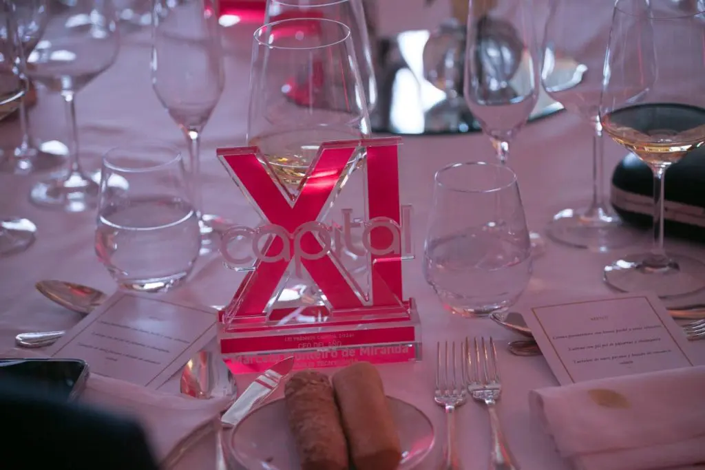 Uno de los galardones de los Premios Capital 2024.