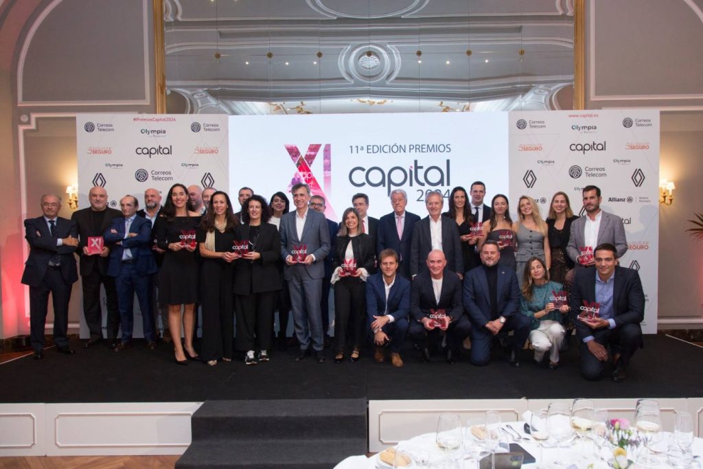 Todos los premiados en los Premios Capital 2024. 