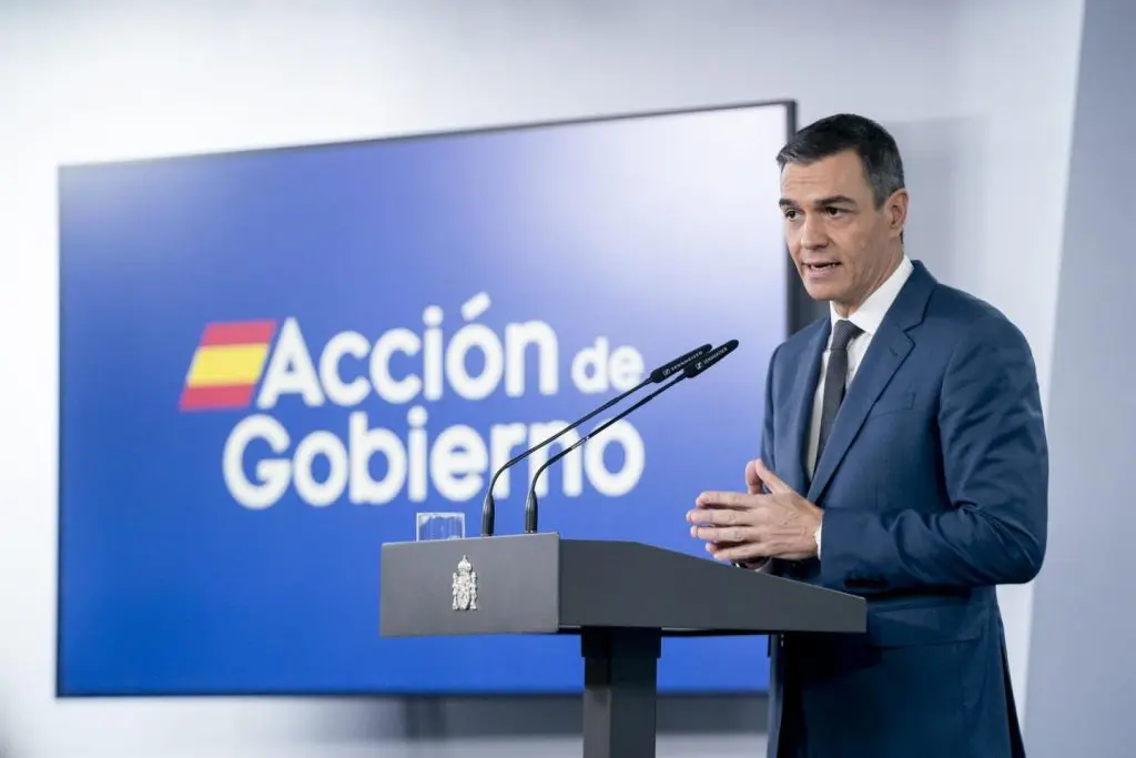 El presidente del Gobierno, Pedro Sánchez.