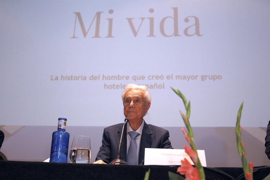 El fundador de Meliá Hotels International, Gabriel Escarrer Julià.