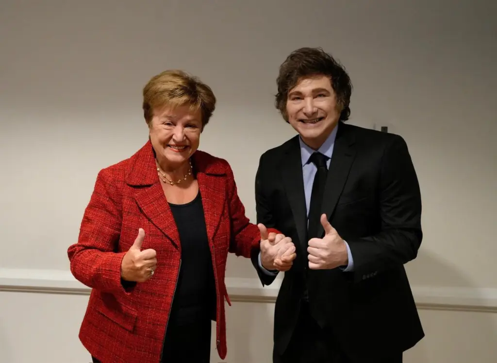 Milei y la directora del FMI se ven en Washington: «Gran cambio en Argentina»