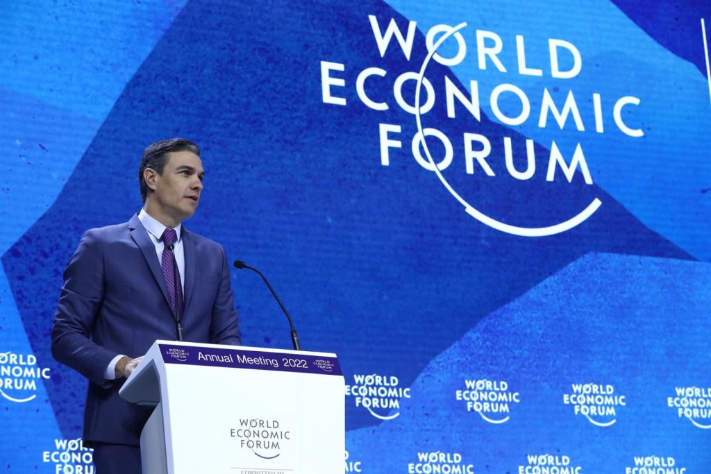 Sánchez irá a Davos con ministros y líderes del Ibex 35