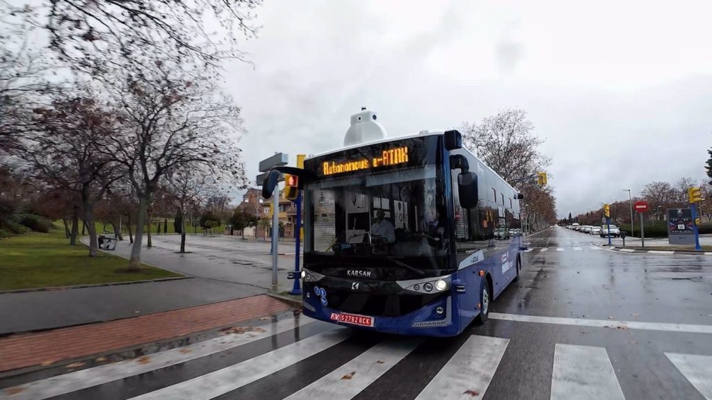 El primer autobús autónomo de Leganés transporta 1.200 pasajeros en 5 días de prueba