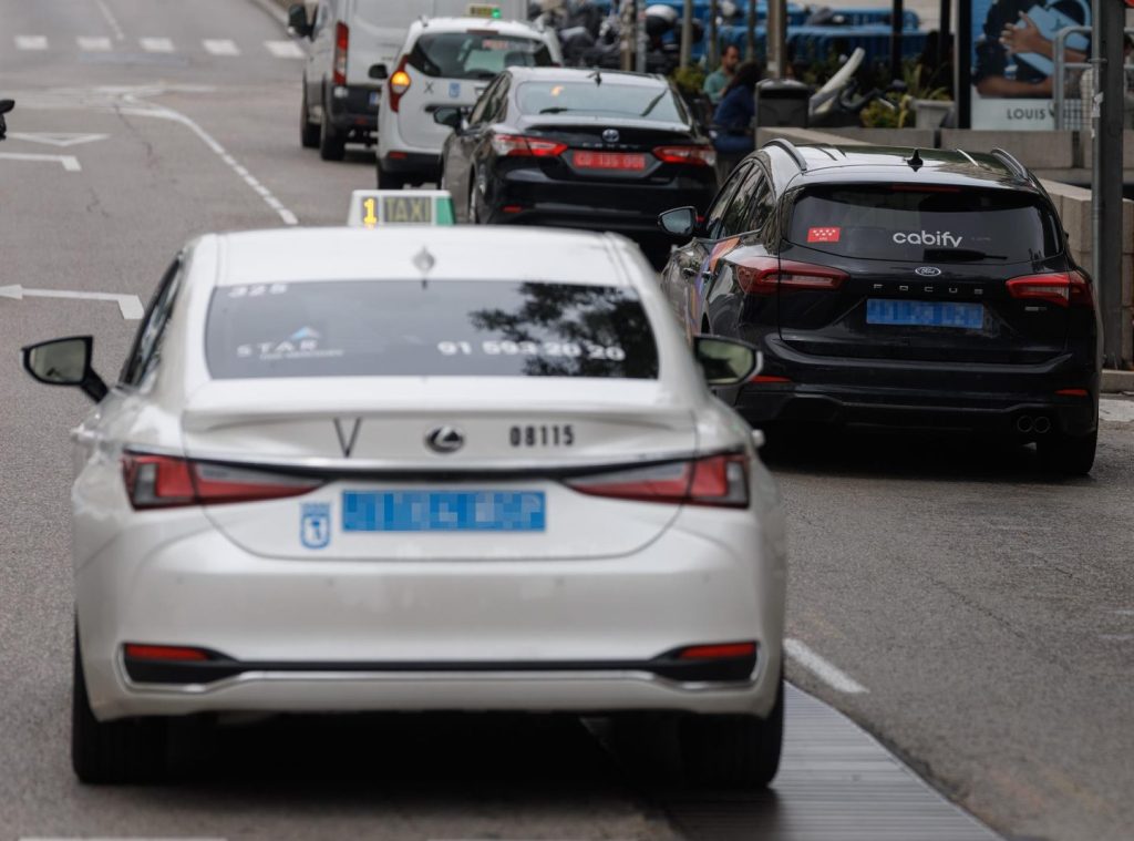 Madrid, Málaga y Barcelona gastan 42 millones anuales por la falta de taxis y VTC