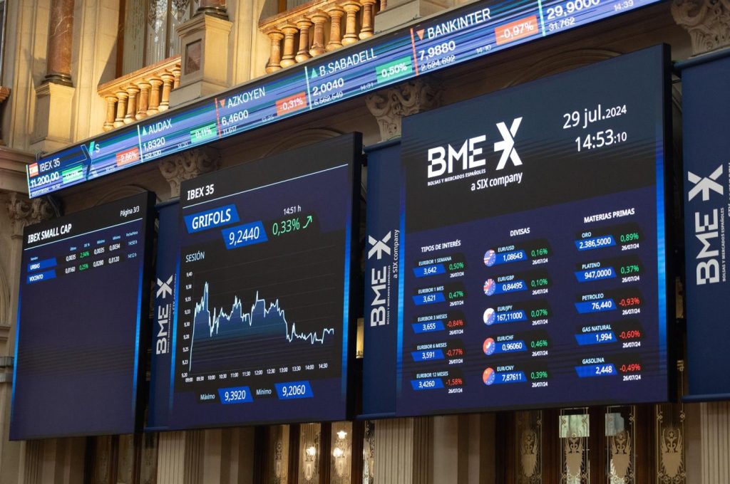 Amadeus baja un 5,50% en Bolsa a pesar de que Morgan Stanley y Deutsche Bank aumentan su valor