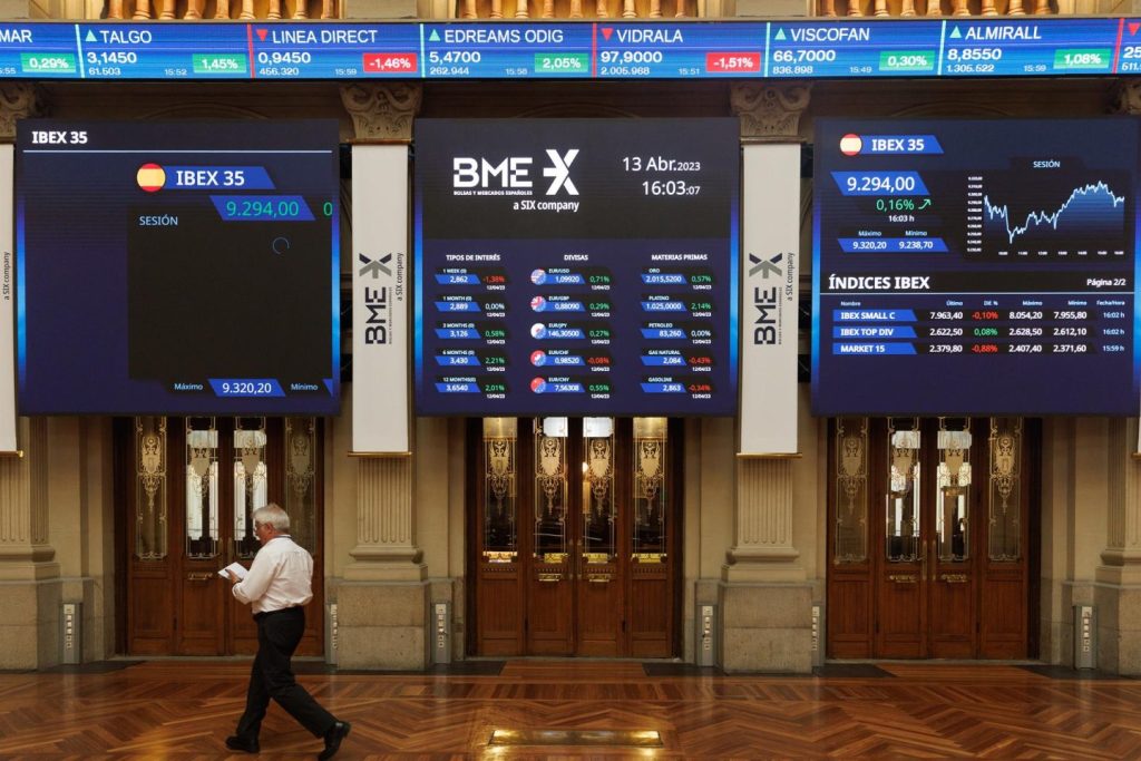 El Ibex inicia la semana con una subida del 1,09% y se sitúa en 13.150 puntos