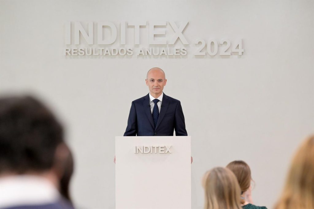 Inditex cae un 7,5% y vuelve a niveles de agosto a pesar de resultados récord en ventas