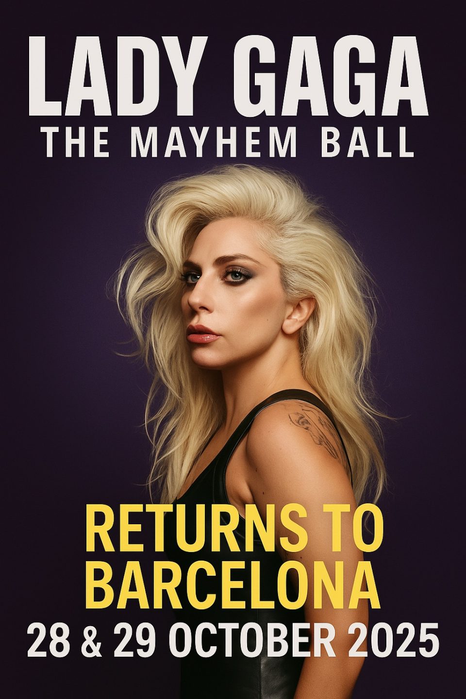 Lady Gaga regresa a Barcelona