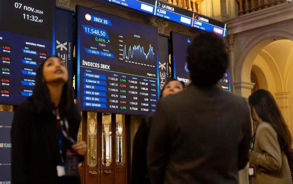 El Ibex 35 sube un 1,23% y se acerca a los 13.300 puntos nuevamente