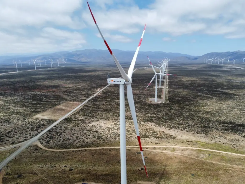 Repsol comienza a producir electricidad en su mayor parque eólico en Chile, ‘Antofagasta Fase 1’