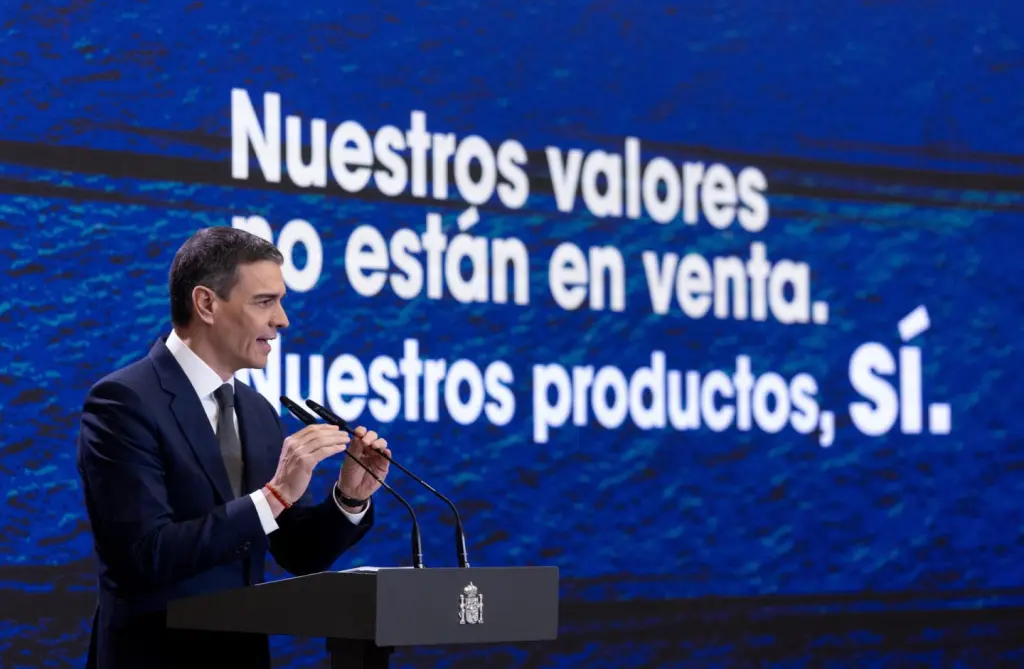 Sánchez presenta un plan de 14.100 millones para proteger la economía española de aranceles de EE.UU.
