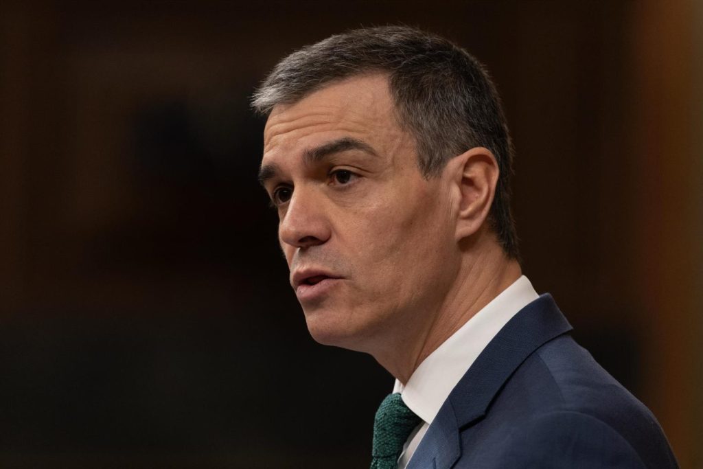 El presidente del Gobierno, Pedro Sánchez.