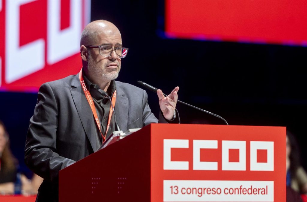 Unai Sordo es reelegido líder de CCOO con el 96,1% de votos en su último mandato excepcional