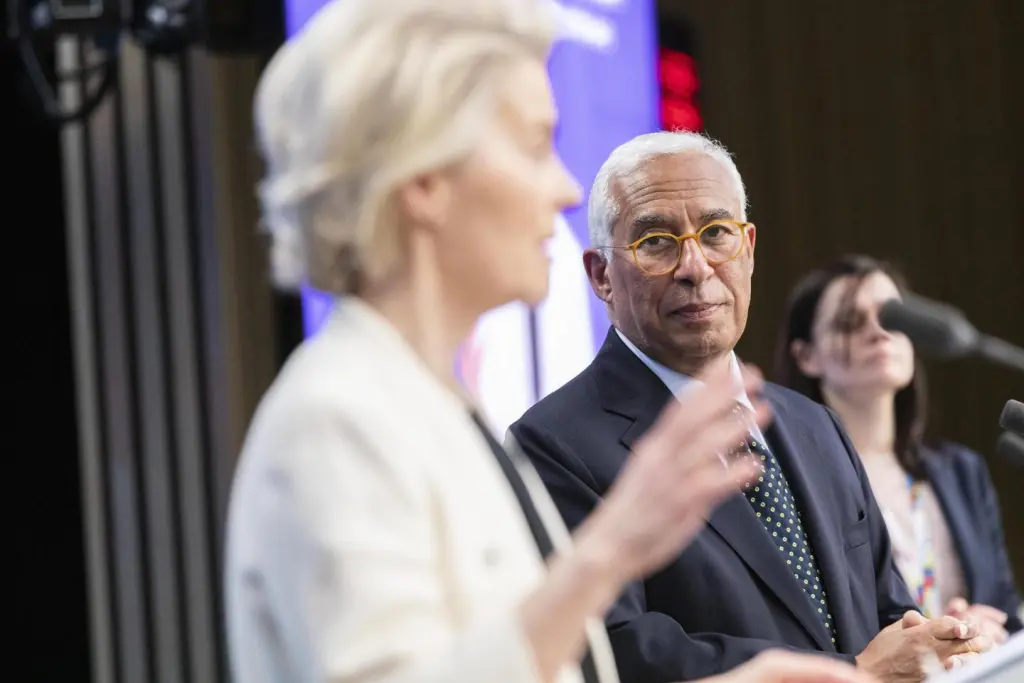 Von der Leyen y Costa pedirán al G7 comercio estable, contra aranceles de Trump.