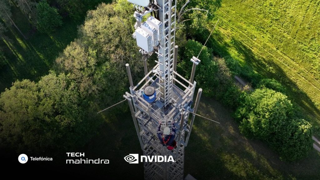 Telefónica se une a Nvidia y Tech Mahindra para mejorar su red alemana con inteligencia artificial