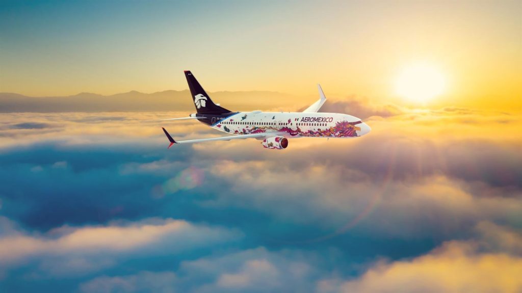 Aeromexico celebra 91 años y supera los 500 millones de pasajeros transportados en su historia