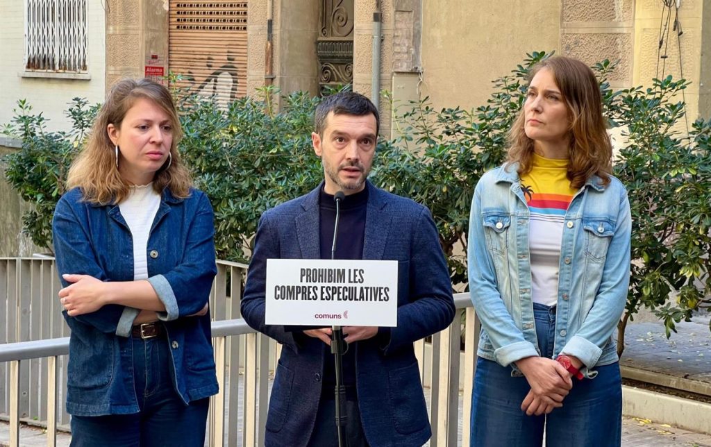 Bustinduy pide prohibir compras especulativas de vivienda: «Es hora de actuar a todos los niveles»