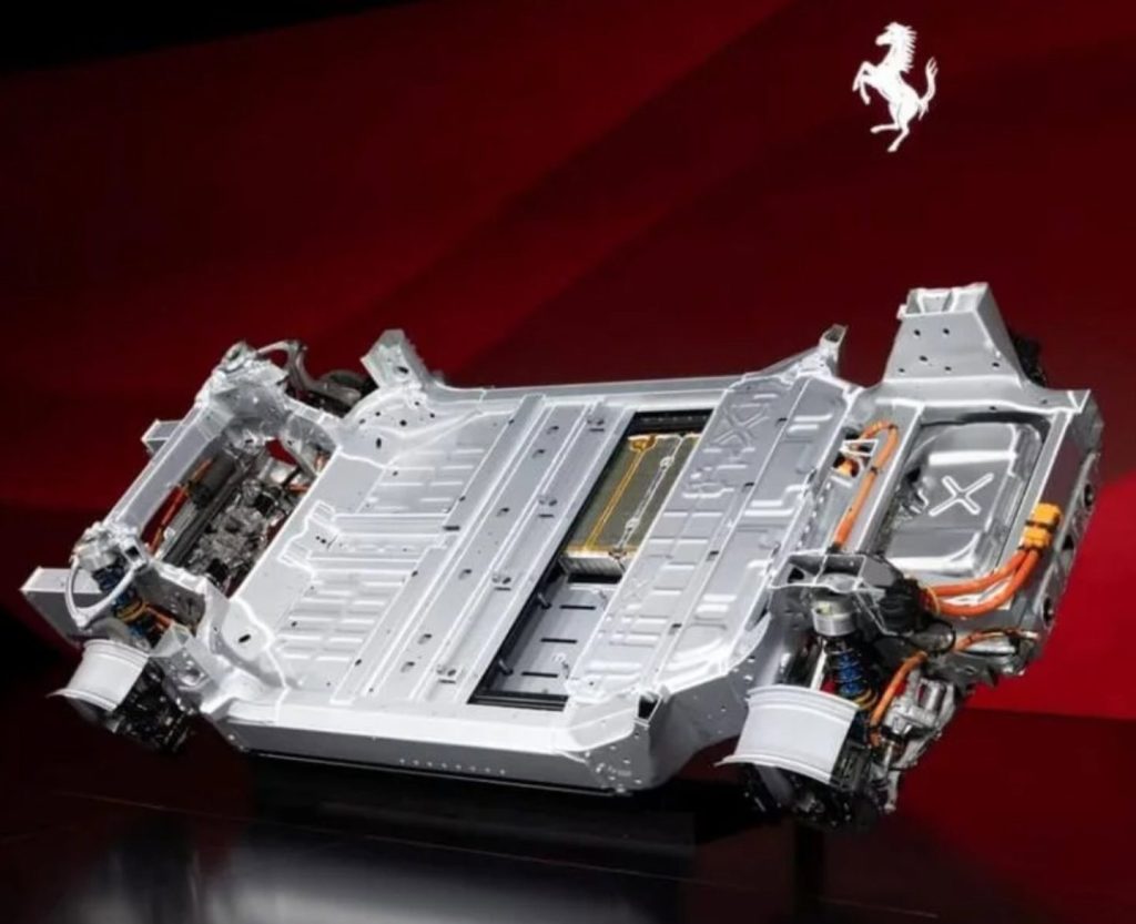 Ferrari revela Elettrica: su primer coche 100% eléctrico que acelera de 0 a 100 km/h en 2,5 segundos