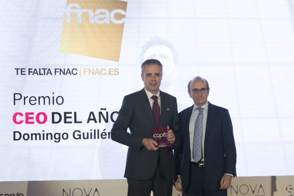 Domingo Guillén (Fnac España), Premio CEO del Año