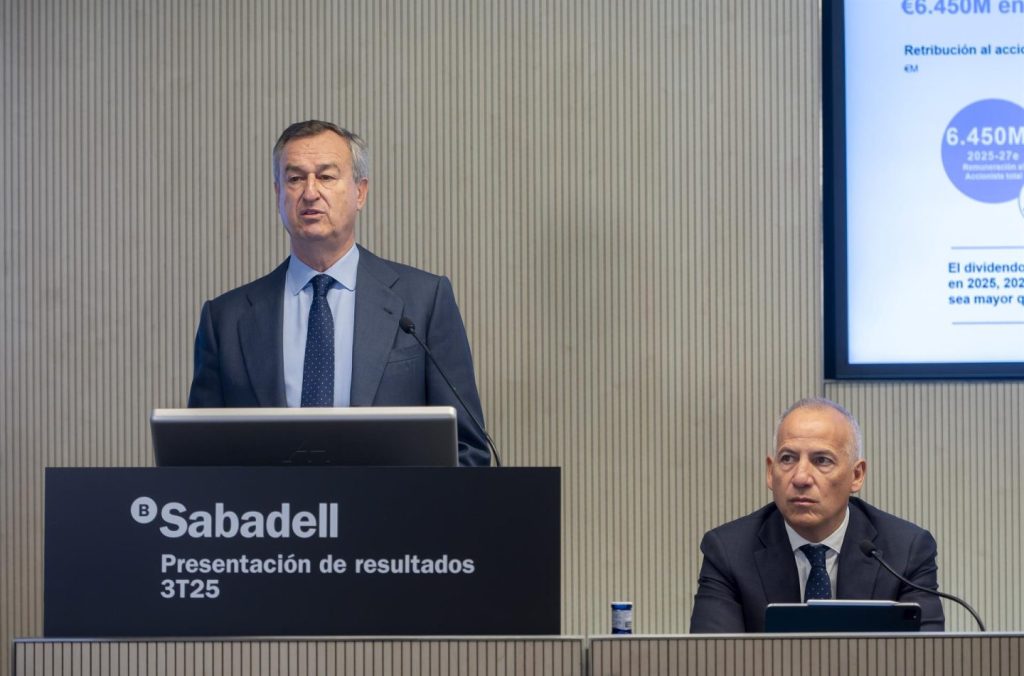 Banco Sabadell: «Los bancos más pequeños son más eficientes que los grandes»
