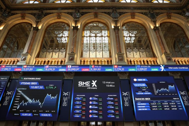 El Ibex 35 supera los 16.600 puntos, con una subida de 0,14% y alcanza máximos históricos