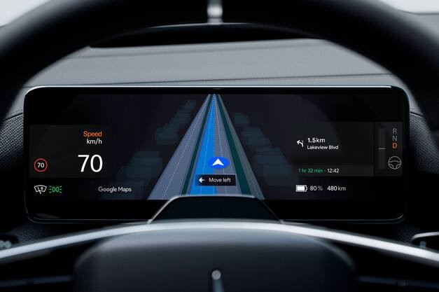 Polestar, primera Marca en integrar la nueva guía de carril en directo de Google Maps