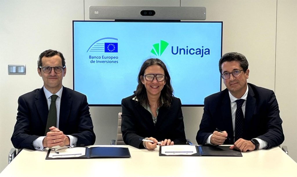 El BEI y Unicaja destinan 400 millones de euros en financiación para pymes y midcaps españolas