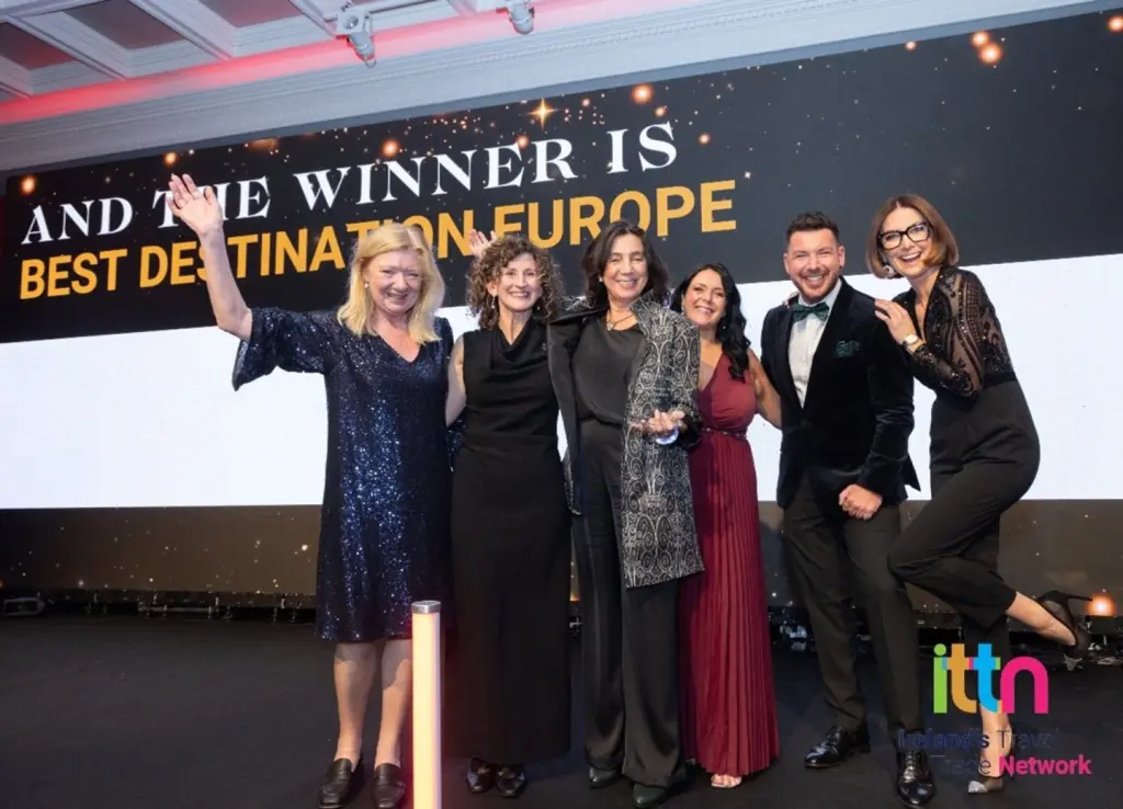 España, elegida mejor destino turístico europeo por agentes de viajes irlandeses en los Irish Awards