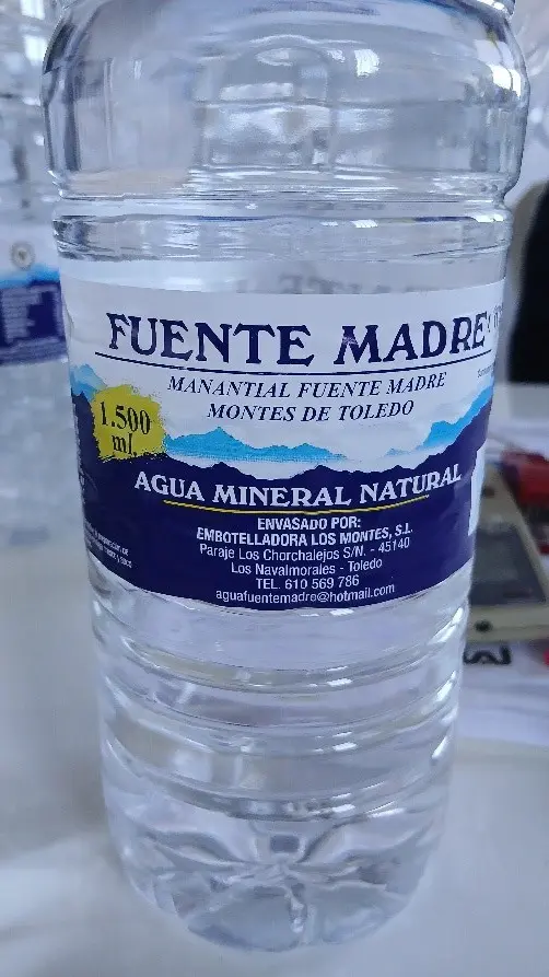 Alerta alimentaria por presencia de la bacteria Pseudomonas aeruginosa en agua mineral natural