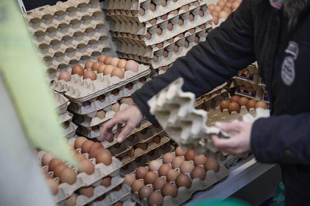 Huevos, café, carne de vacuno y chocolate suben más del 10% en España este año.
