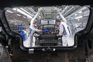 La producción industrial de Alemania crece un 1,8% en octubre.