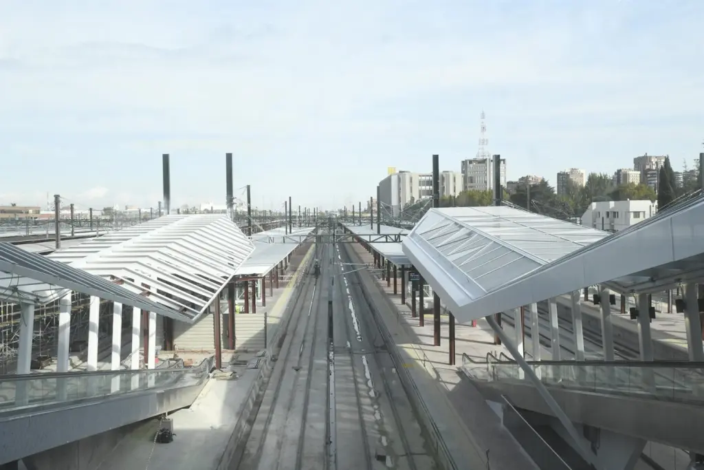 Transportes inaugura la vía 19 de alta velocidad en la estación de Madrid Chamartín-Clara Campoamor