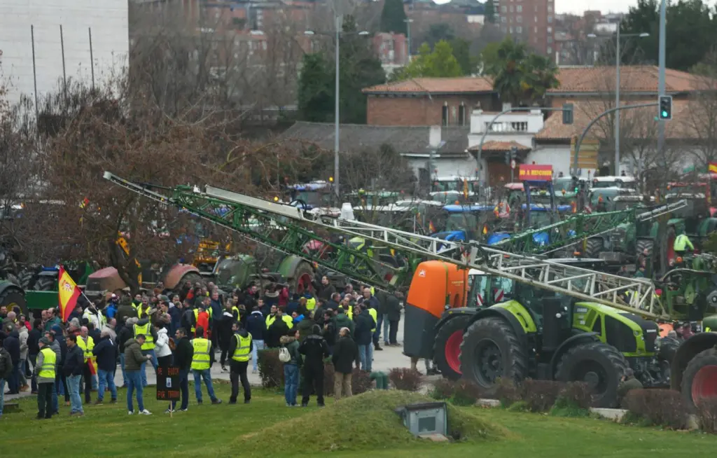 Agricultores protestan hasta el viernes por recortes en la PAC y el pacto comercial de Mercosur