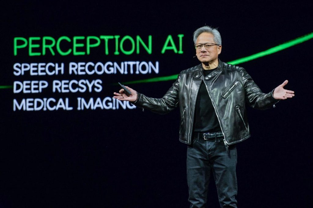 El CEO de Nvidia recibe medalla del IEEE y dice que la IA es «la nueva revolución industrial»