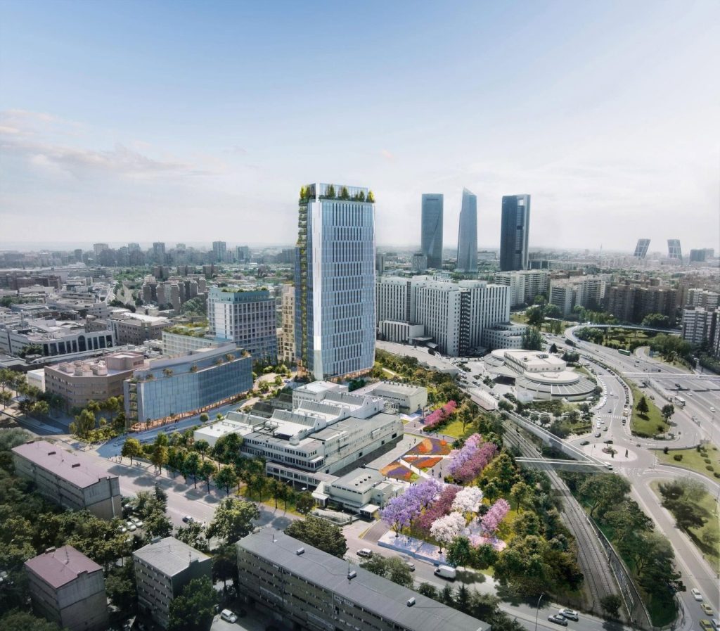 Metrovacesa vende dos edificios de oficinas en Madrid por 200 millones de euros al grupo Atrea.