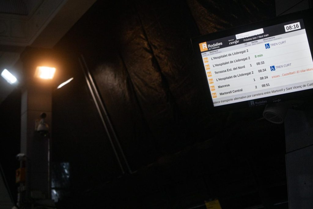 Rodalies reabrirá el lunes la línea R2 y parcialmente las R1 y R4 en Cataluña