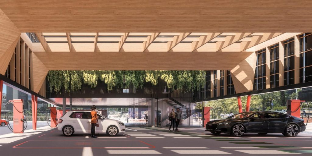 Acciona construirá la mayor electrolinera pública de Madrid, 100% renovable en la M-30, lista en 2027