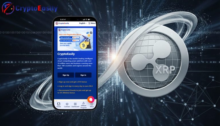 CryptoEasily introduce una aplicación de minería de XRP enfocada en ingresos pasivos
