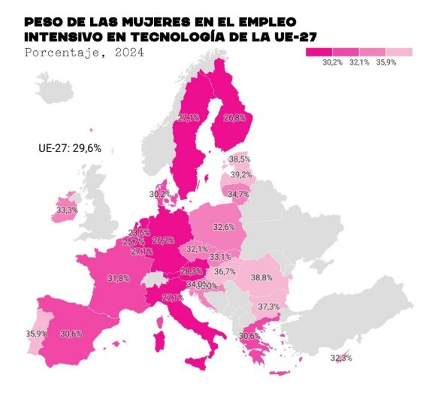 El empleo tecnológico en España crece el doble desde 2015 ...