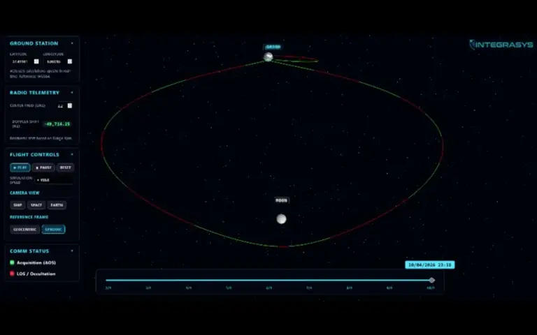 La tecnología española de seguimiento que vigilará la trayectoria de Artemis 2