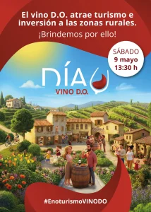 El ‘Día Vino DO’ impulsará el enoturismo este sábado como fuente de riqueza rural en España