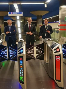 El pago directo con tarjeta llegará a toda la red del Metro de Madrid el 1 de junio