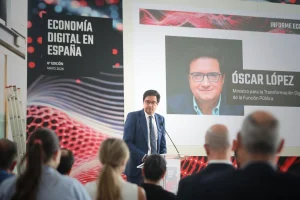 Óscar López asegura que el renacimiento económico español debe mucho a la digitalización