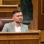 Rufián, sobre el adelanto electoral: «Las legislaturas duran lo que diga el PNV»